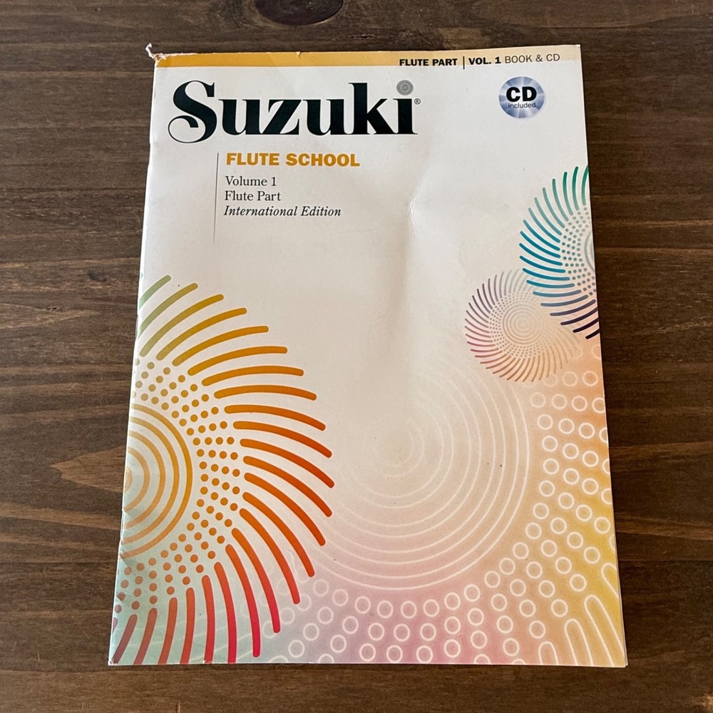Suzuki Flute School Volume 1 Flute Part Book and‎ CD International Edition